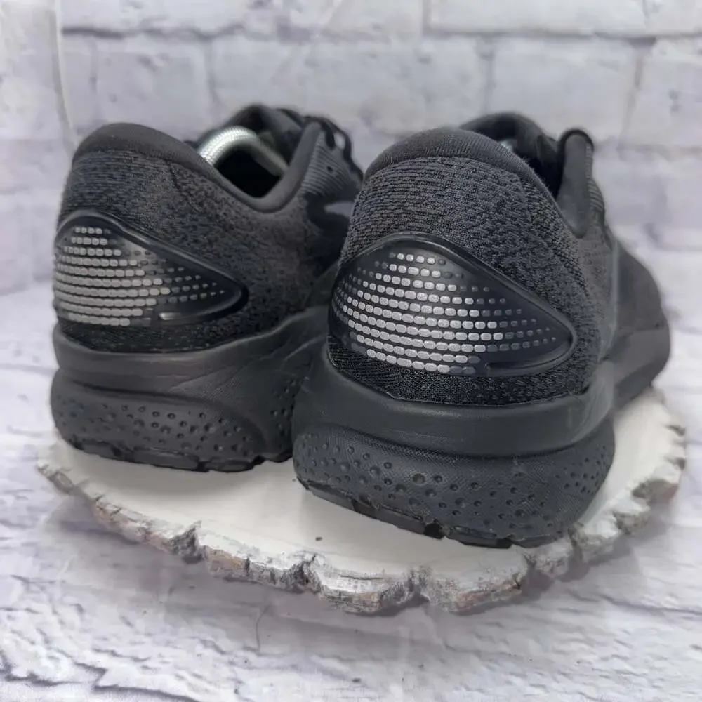 Brooks Ghost 16 Men's Size 12 Black Ebony Performance Running Shoes Sneakers